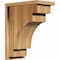 Ekena Millwork Mediterranean Rough Sawn Corbel w/Backplate, Western Red Cedar, 8"W x 14"D x 18"H COR08X14X18MED01RWR - alternate 1